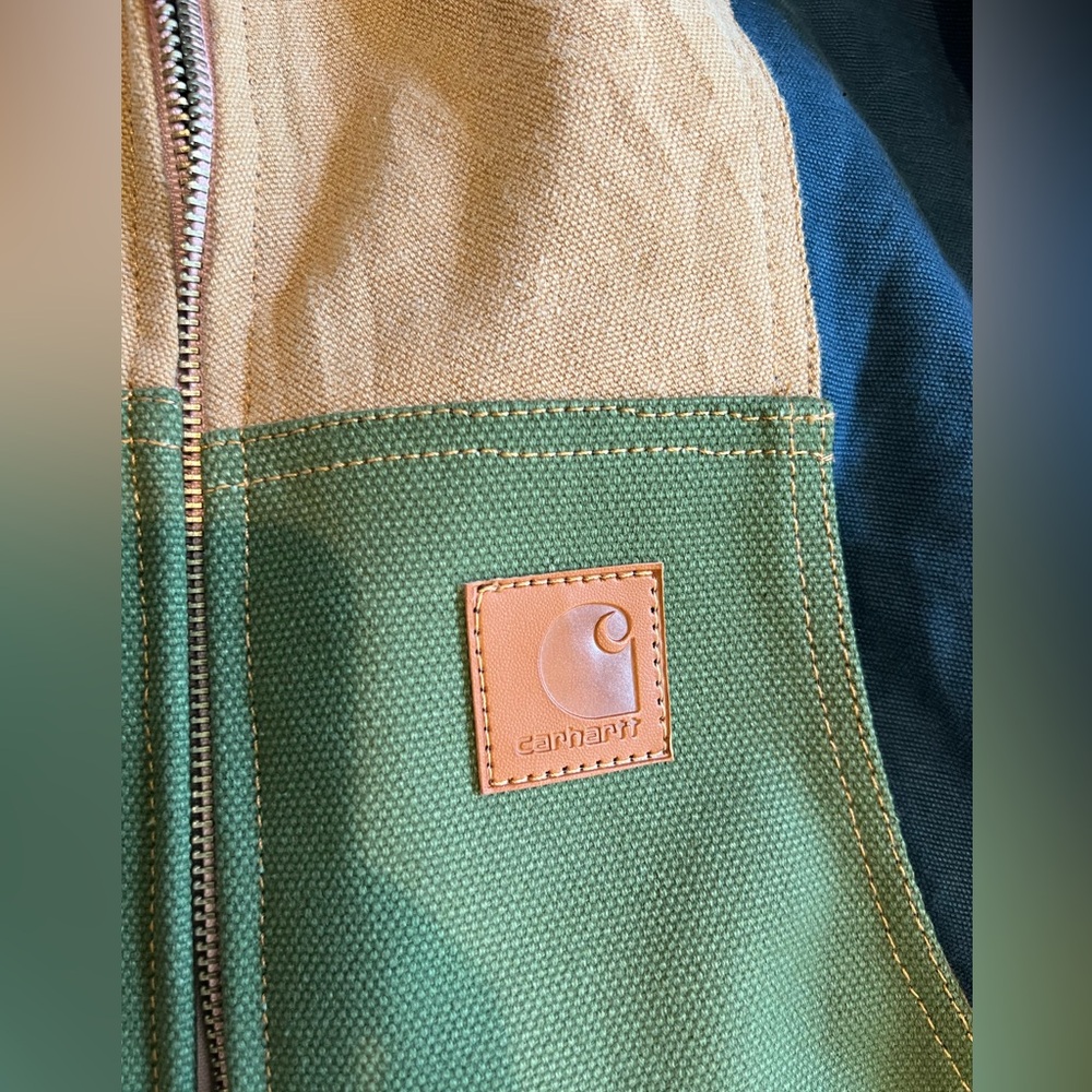 Vintage Carhartt Reworked Patch Work Jacket - Picture 7 of 10